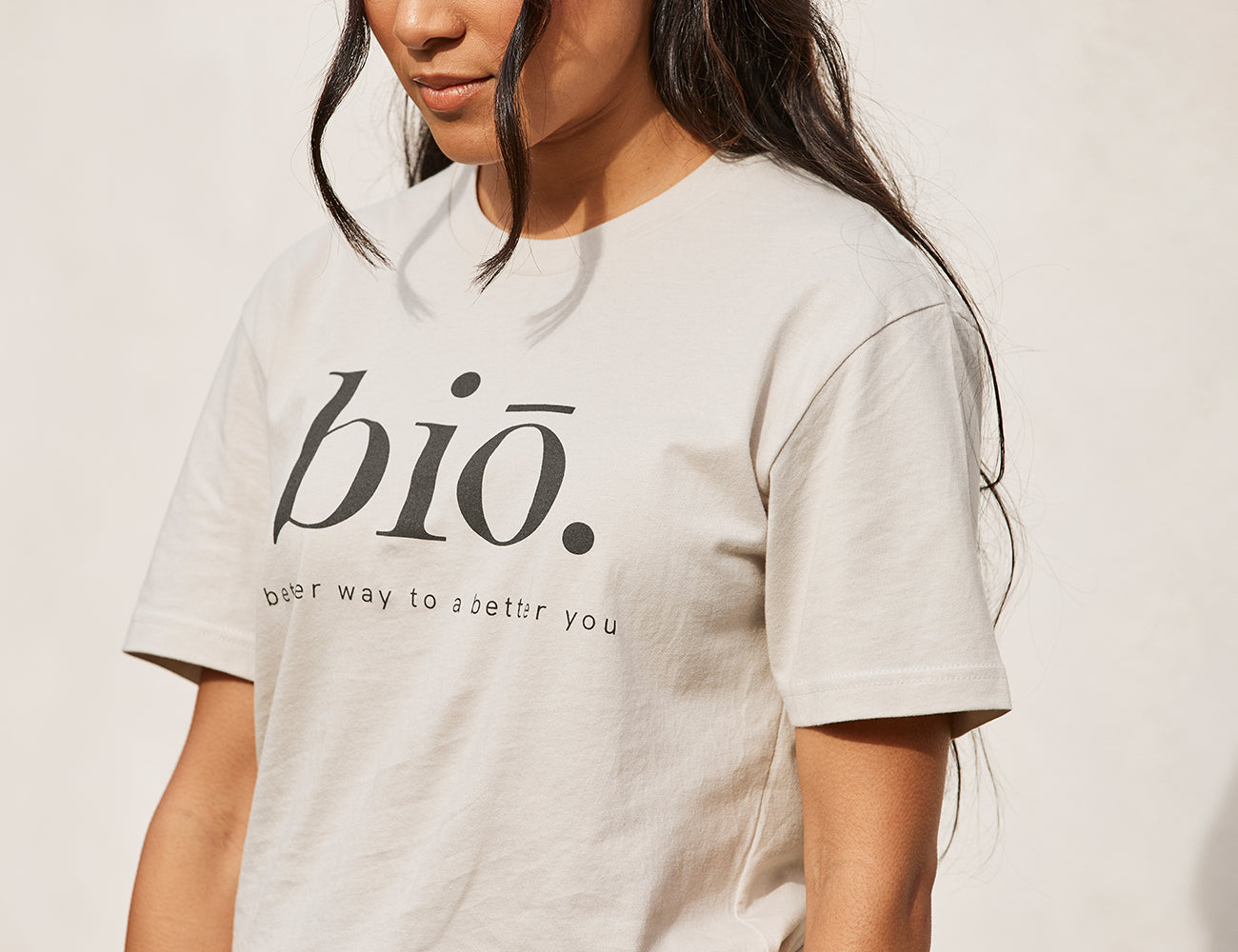 bio t-shirt sand