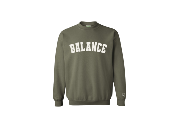 balance | crewneck sweatshirt
